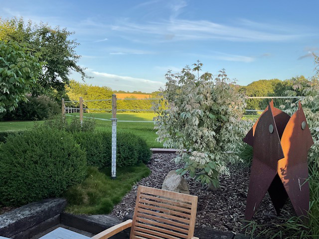 Ferienhaus Garten