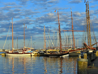 Schiffe im Hafen