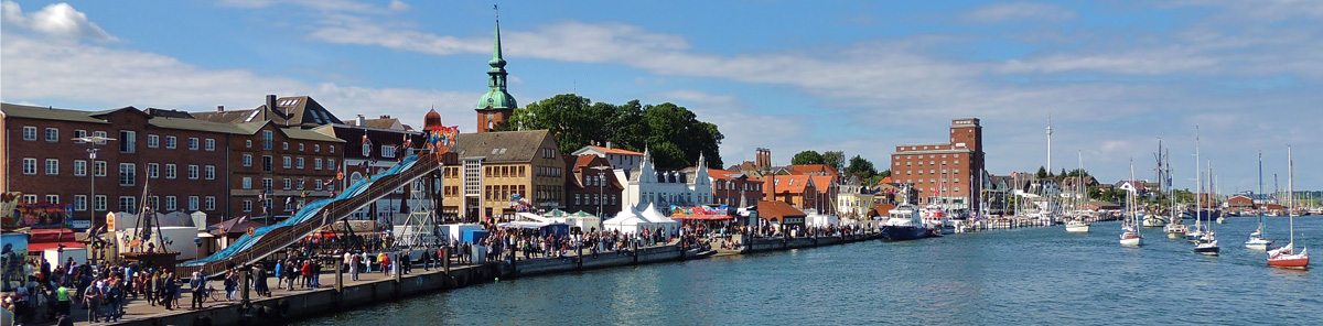 Hafenpromenade von Kappeln